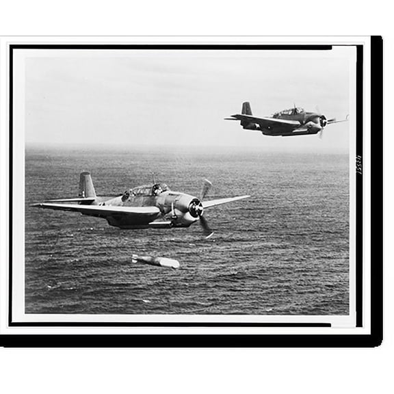 Historic Print, Torpedo away, 16" x 20"