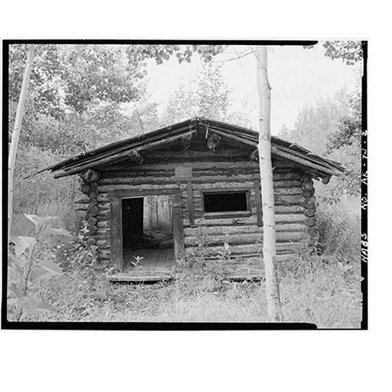 Historic Print, Town of Eagle Cabin, Lot 5, Block 20 (Facing onto Second Street), Eagle, Southeast Fairbanks Census Area, AK - 2, 16" x 20"