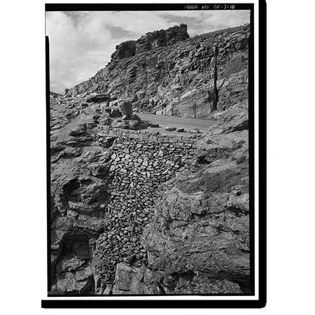 Historic Print, Trail Ridge Road, Between Estes Park & Grand Lake, Estes Park vicinity, Larimer County, CO - 16, 18" x 24"