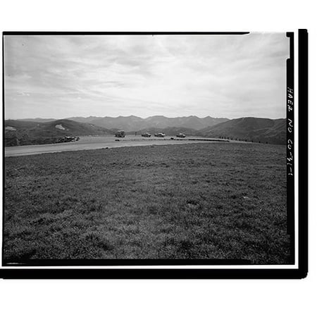 Historic Print, Trail Ridge Road, Between Estes Park & Grand Lake, Estes Park vicinity, Larimer County, CO, 16" x 20"