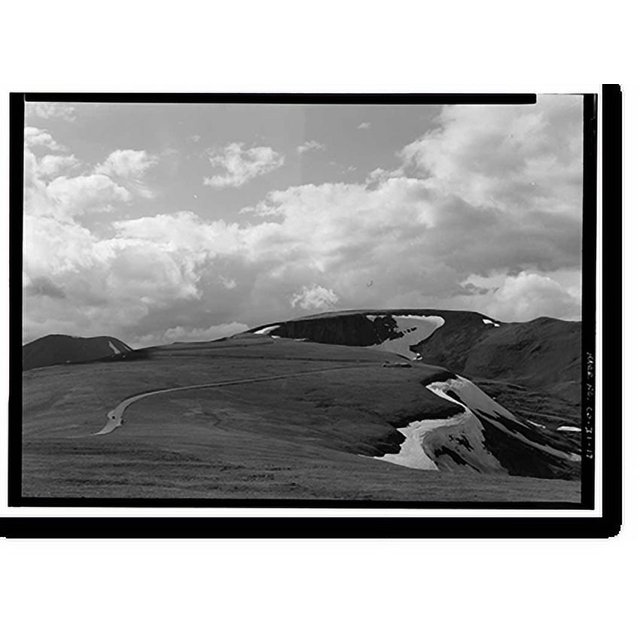 Historic Print, Trail Ridge Road, Between Estes Park & Grand Lake