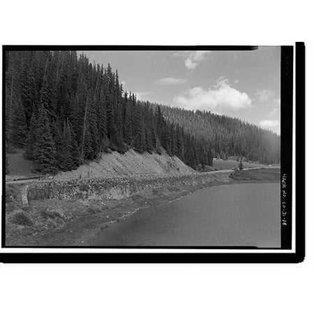Historic Print, Trail Ridge Road, Between Estes Park & Grand Lake, Estes Park vicinity, Larimer County, CO - 18, 16" x 20"