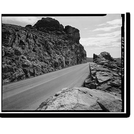 Historic Print, Trail Ridge Road, Between Estes Park & Grand Lake, Estes Park vicinity, Larimer County, CO - 2, 16" x 20"