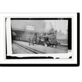 thumbnail image 1 of Historic Print, Train at station. Malmo, Sweden, 18" x 24", 1 of 3