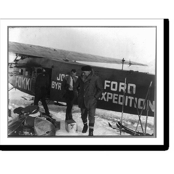 Historic Print, Transient guest at Kings Bay - Captain Roald Amundsen, 18" x 24"