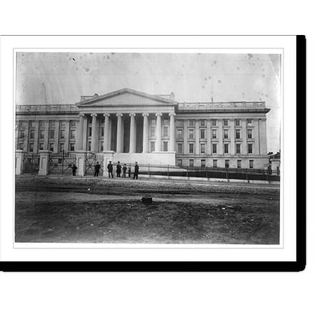 Historic Print, Treasury Buildings, Washington, D.C., south front, 16" x 20"