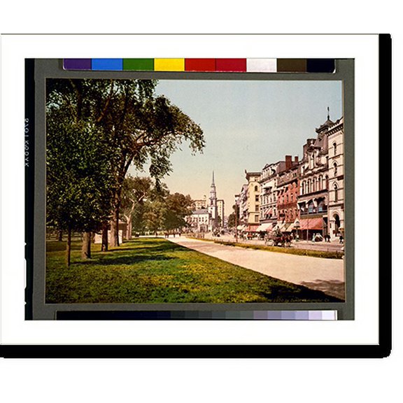 Historic Print, Tremont Street, Boston, 16" x 20"