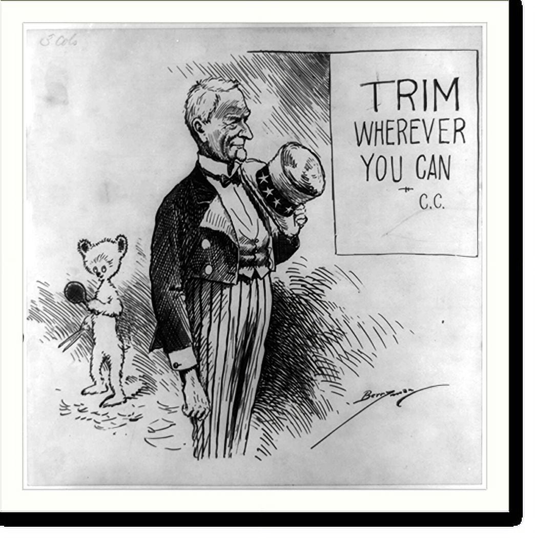 Historic Print, Trim wherever you can . C.C., 16" x 20"