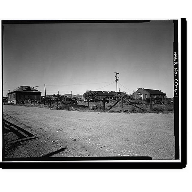 Historic Print, Trinidad Foundry & Machine Company, Goddard Avenue