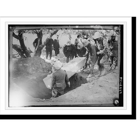 Historic Print, Tripoli - buying the dead, 18" x 24"
