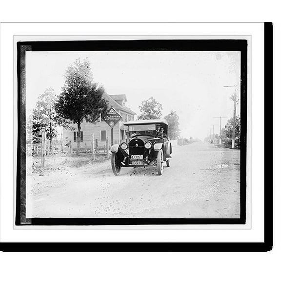 Historic Print, Tulsa car, 1920, 18" x 24"