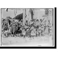 thumbnail image 1 of Historic Print, Turcos Examining War Booth at Neufmentiers, 16" x 20", 1 of 3
