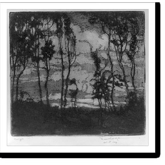 Historic Print, Twilight - 2, 18" x 24"