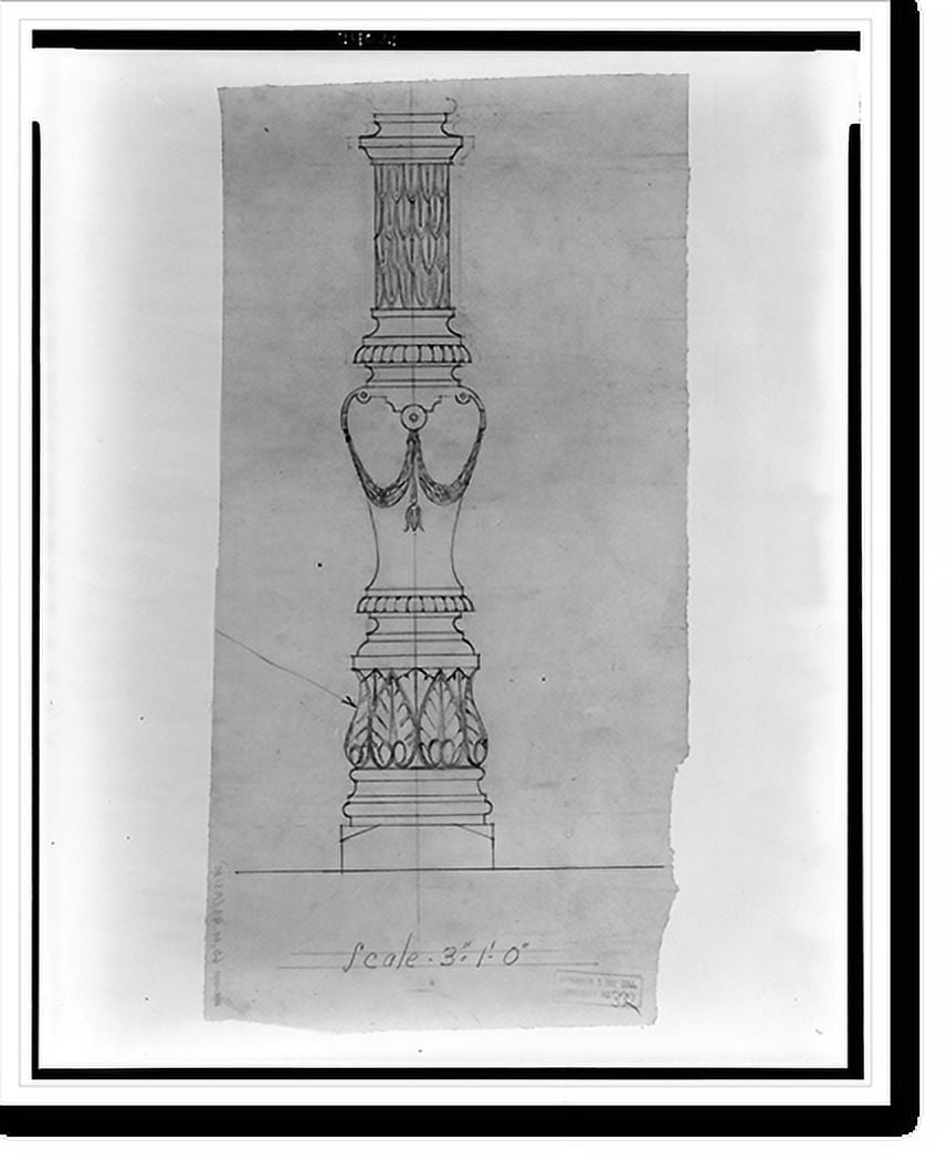 Historic Print, [Two row houses (studios") for Miss M.L. McQuade, 22nd