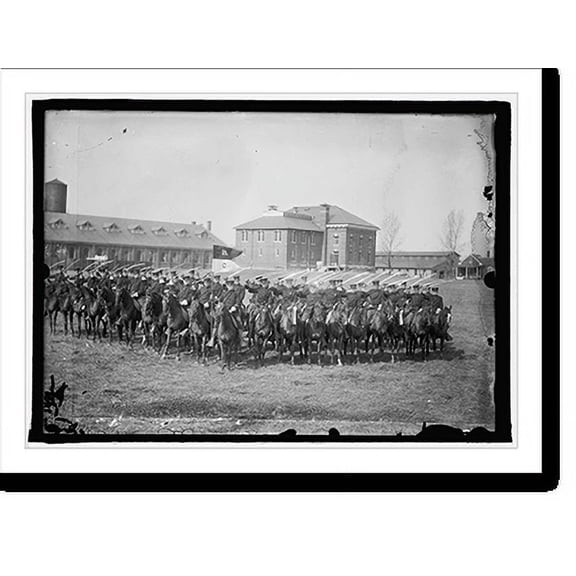 Historic Print, U.S. Army, 15th U.S. Cavalry, 16" x 20"