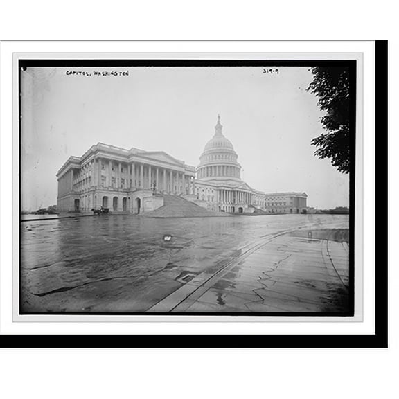 Historic Print, U.S. Capitol, Wash., D.C., 16" x 20"