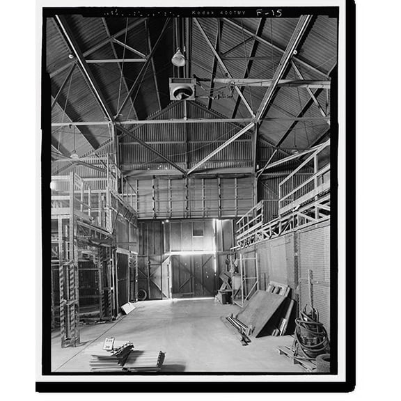 Historic Print, U.S. Coast Guard Air Station San Francisco, Warehouse, 1020 North Access Road, San Francisco, San Francisco County, CA - 15, 16" x 20"