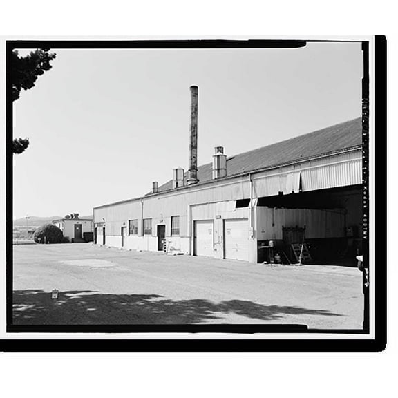Historic Print, U.S. Coast Guard Air Station San Francisco, Warehouse, 1020 North Access Road, San Francisco, San Francisco County, CA - 7, 16" x 20"
