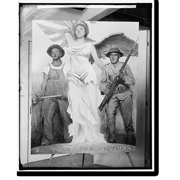 Historic Print, U.S. DEPARTMENT OF LABOR. WWI POSTER, 18" x 24"