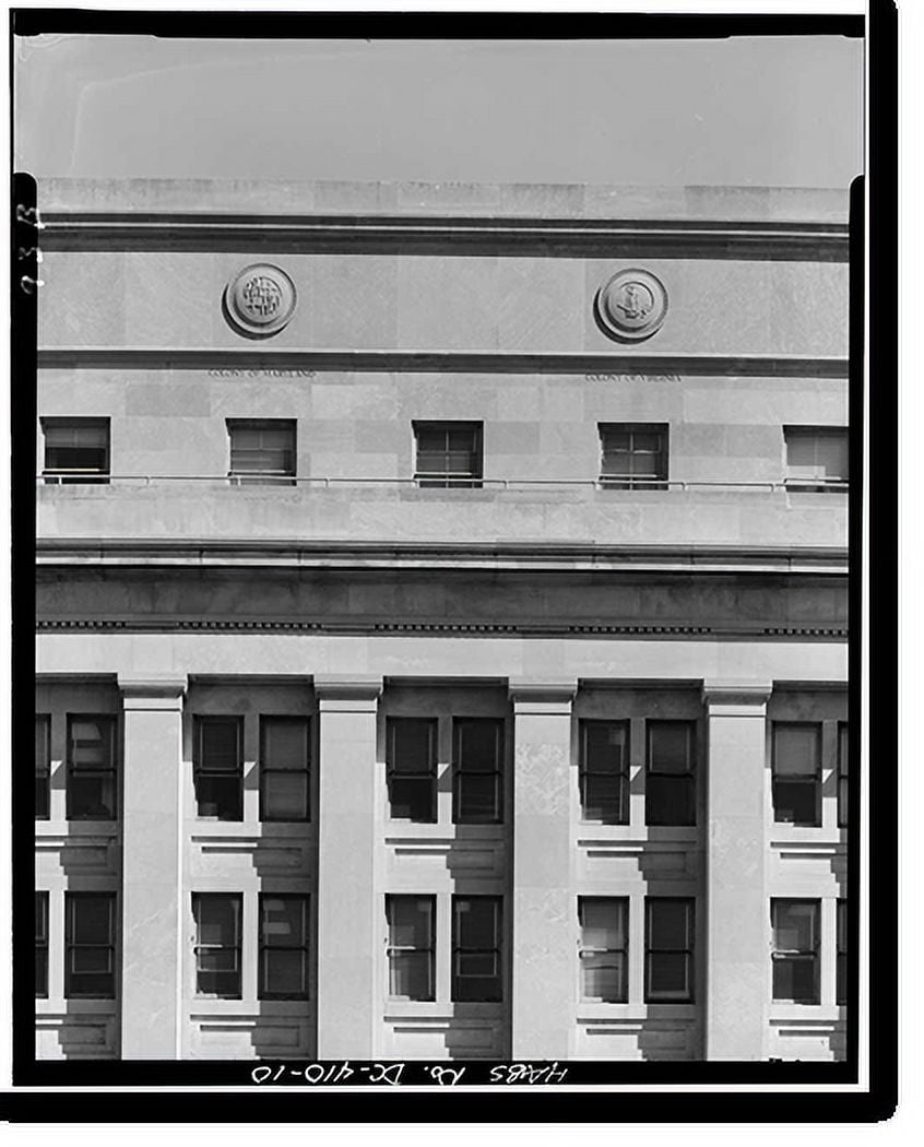 Historic Print, U.S. Department of the Interior, Eighteenth & C Streets