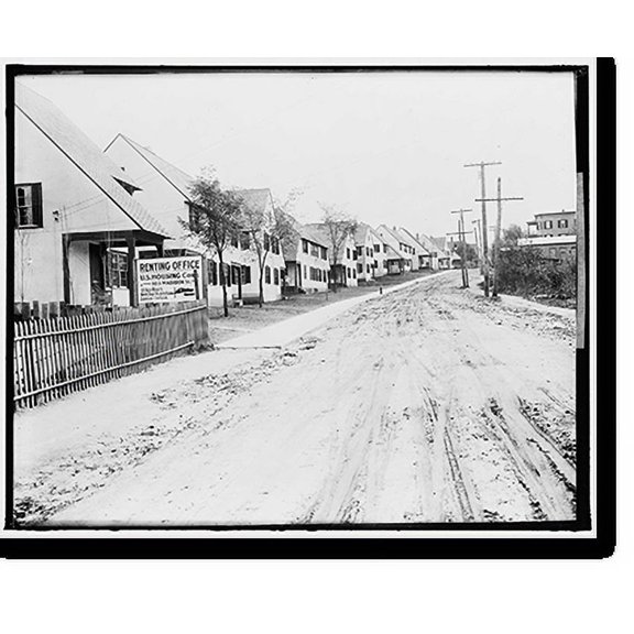 Historic Print, U.S. HOUSING CORPORATION. [HOUSES] - 13, 18" x 24"
