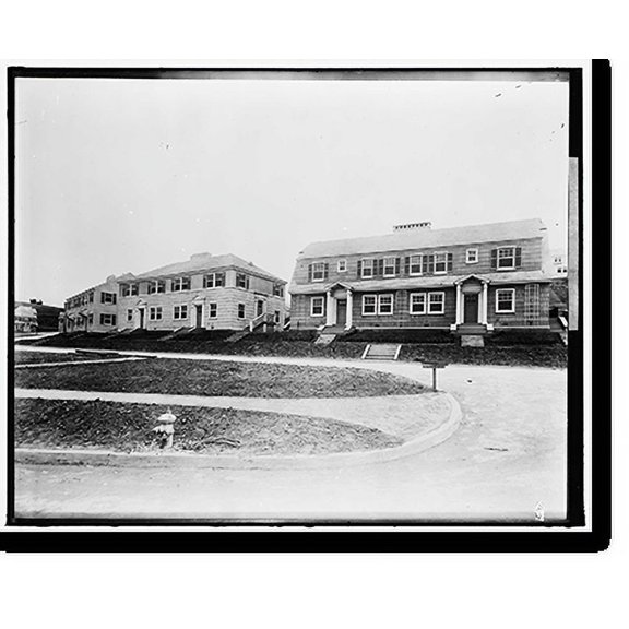 Historic Print, U.S. HOUSING CORPORATION. [HOUSES], 16" x 20"