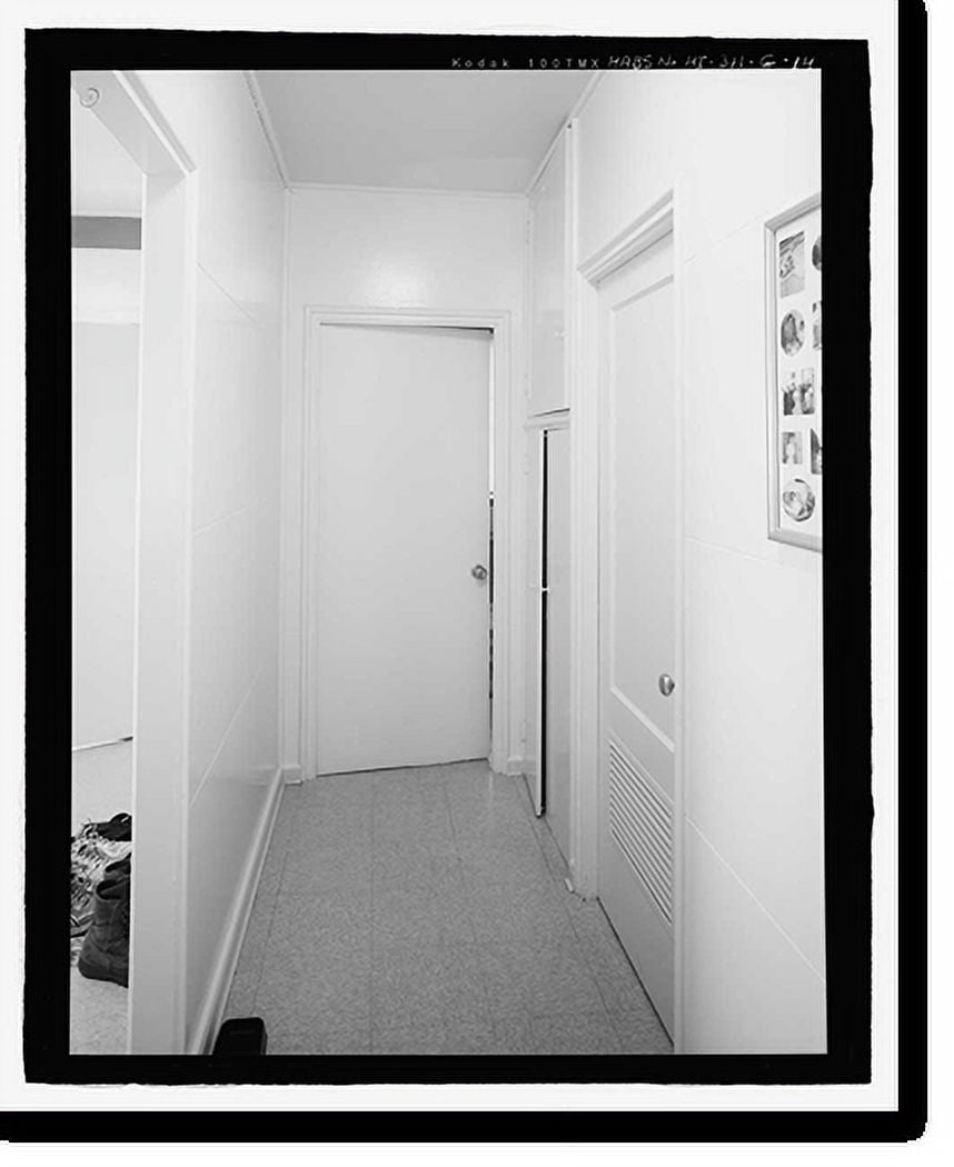 Historic Print, U.S. Marine Corps Base Hawaii, Kaneohe Bay, C.P.O. Club