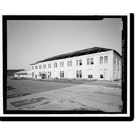 Historic Print, U.S. Naval Air Station, Marine Barracks, 232 East Avenue, Pensacola, Escambia County, FL - 6, 16" x 20"