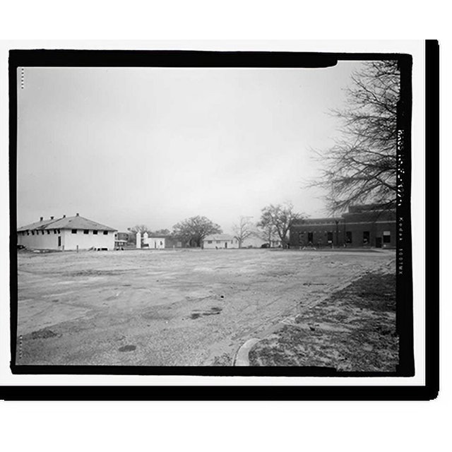 Historic Print, U.S. Naval Air Station, Public Restroom, 516 South