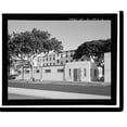 Historic Print, U.S. Naval Base, Pearl Harbor, Boiler House & Cold