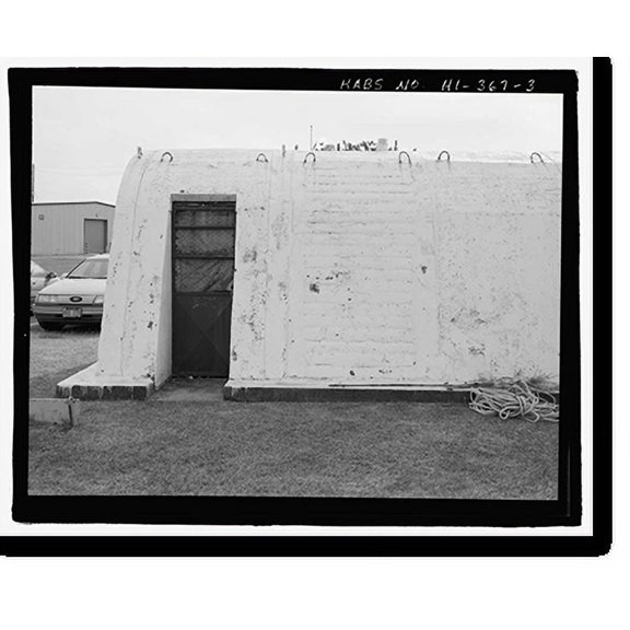 Historic Print, U.S. Naval Base, Pearl Harbor, Dispensary & Casualty Station, Bishop Point, northwest of intersection of Vickers Avenue & Fort Kamehameha Road, Pearl City, Honolulu Coun...18" x 24"