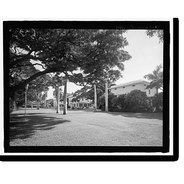 Historic Print, U.S. Naval Base, Pearl Harbor, Marine Corps Officers