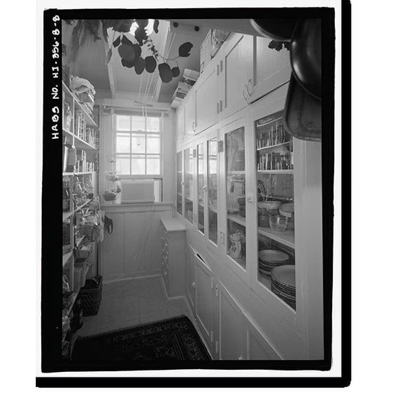 Historic Print, U.S. Naval Base, Pearl Harbor, Naval Housing Area Hospital Point, Radio Station Duplex for Chief Operators' Quarters, 2-3 Ford Island Way, Pearl City, Honolulu County, H…16" x 20"