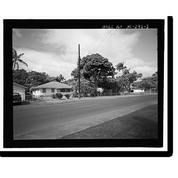 Historic Print, U.S. Naval Base, Pearl Harbor, Pearl City Peninsula, Pearl Harbor, Honolulu County, HI - 3, 16" x 20"