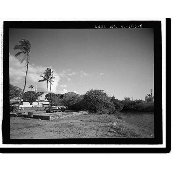 Historic Print, U.S. Naval Base, Pearl Harbor, Pearl City Peninsula, Pearl Harbor, Honolulu County, HI - 8, 16" x 20"