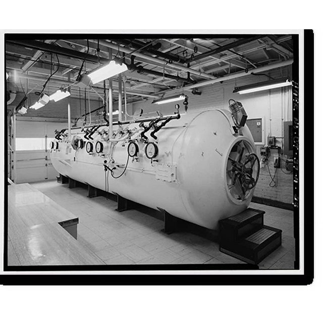 Historic Print, U.S. Naval Submarine Base, New London Submarine Escape