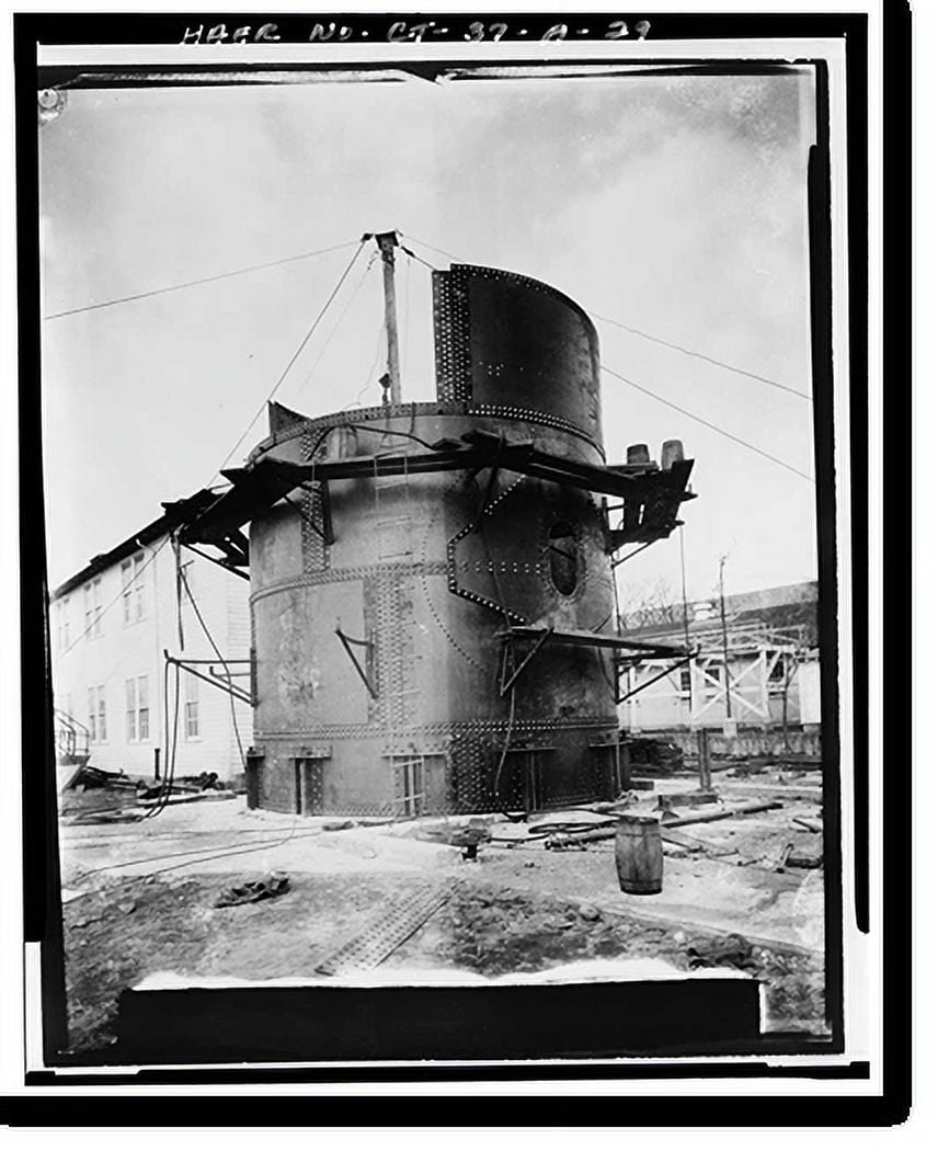 Historic Print, U.S. Naval Submarine Base, New London Submarine Escape