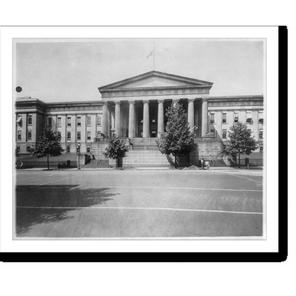 Historic Print, U.S. Patent Office building, Wash., D.C., 18" x 24"