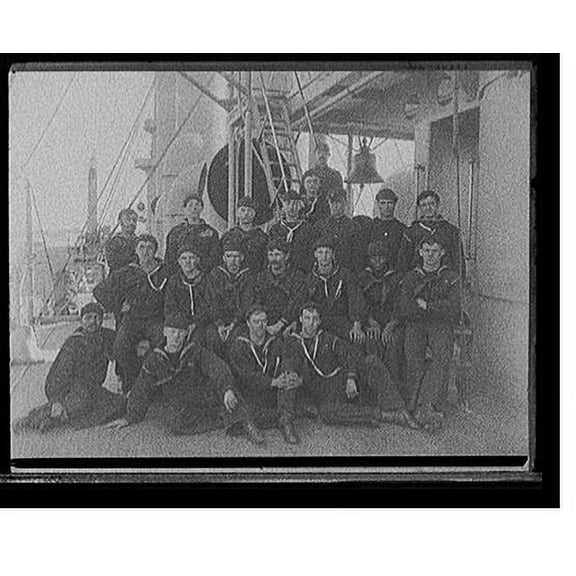Historic Print, U.S.S. Brooklyn, berth deck cooks - 2, 18" x 24"