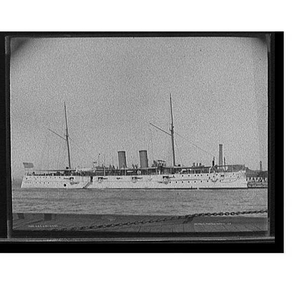 Historic Print, U.S.S. Cincinnati - 16, 16" x 20"