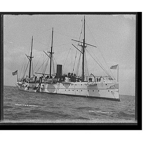 Historic Print, U.S.S. Concord - 2, 16" x 20"
