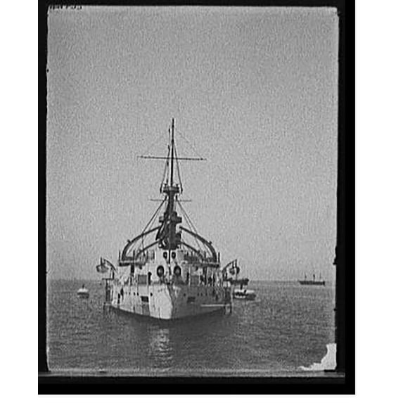 Historic Print, U.S.S. Kentucky - 14, 16" x 20"