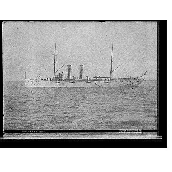 Historic Print, U.S.S. Montgomery, 18" x 24"