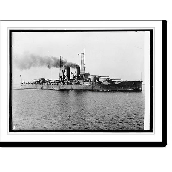 Historic Print, U.S. ship Texas, 18" x 24"