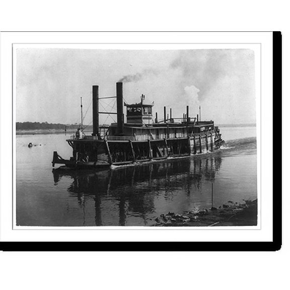 Historic Print, U.S. steamer VIDALIA, 16" x 20"