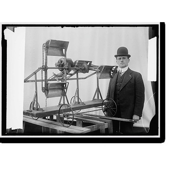Historic Print, UNIDENTIFIED MACHINE MODEL, 16" x 20"