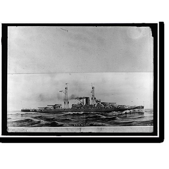 Historic Print, UNIDENTIFIED SHIP - 5, 16" x 20"