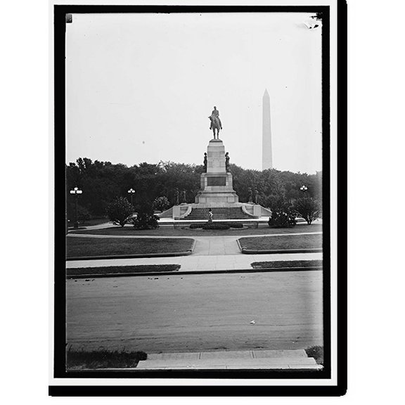 Historic Print, UNIDENTIFIED STATUE - 2, 16" x 20"