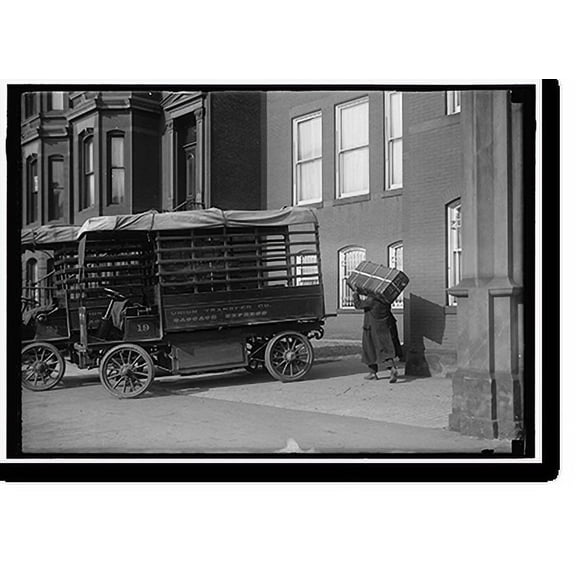 Historic Print, UNION TRANSFER COMPANY TRUCK, 16" x 20"