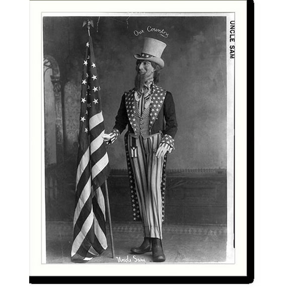 Historic Print, Uncle Sam - Our country, 16" x 20"